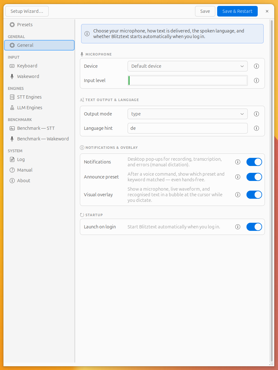 General page